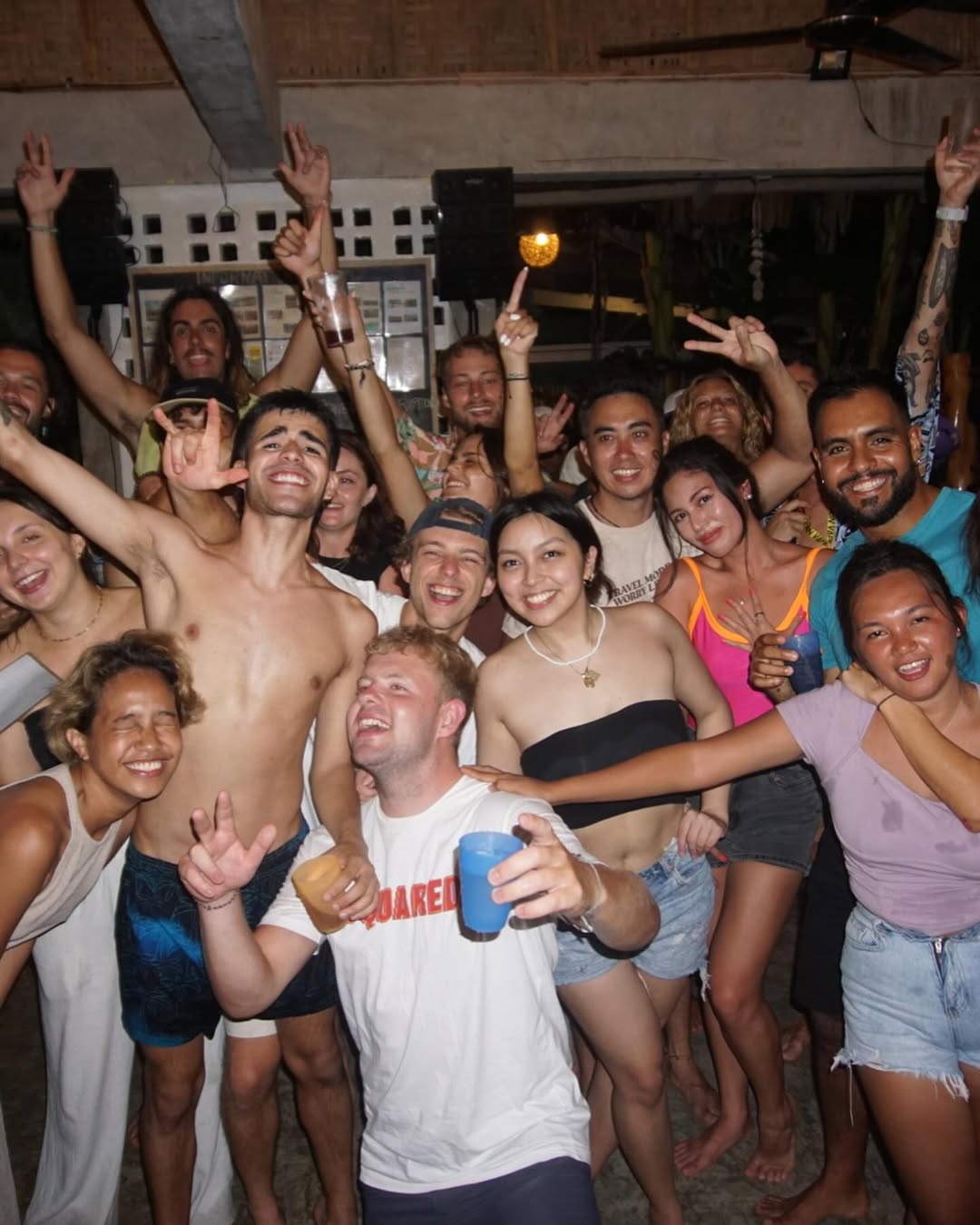 Social nights at Hiraya Surf Hostel